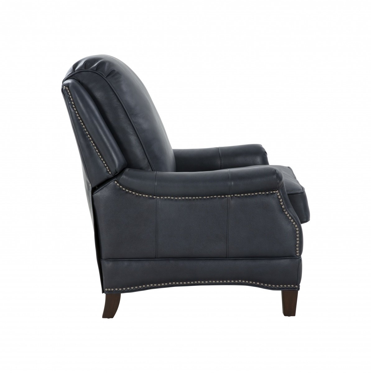 Ashebrooke Recliner: Barone Navy Blue — alternate view 2