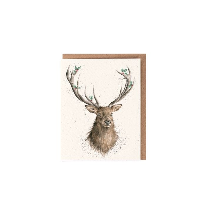 Christmas Stag' Enclosure Card — alternate view 2