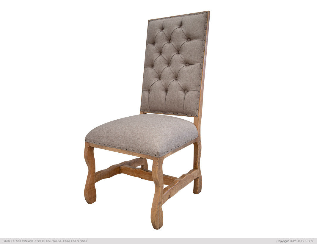 Chair w/Tufted Backrest