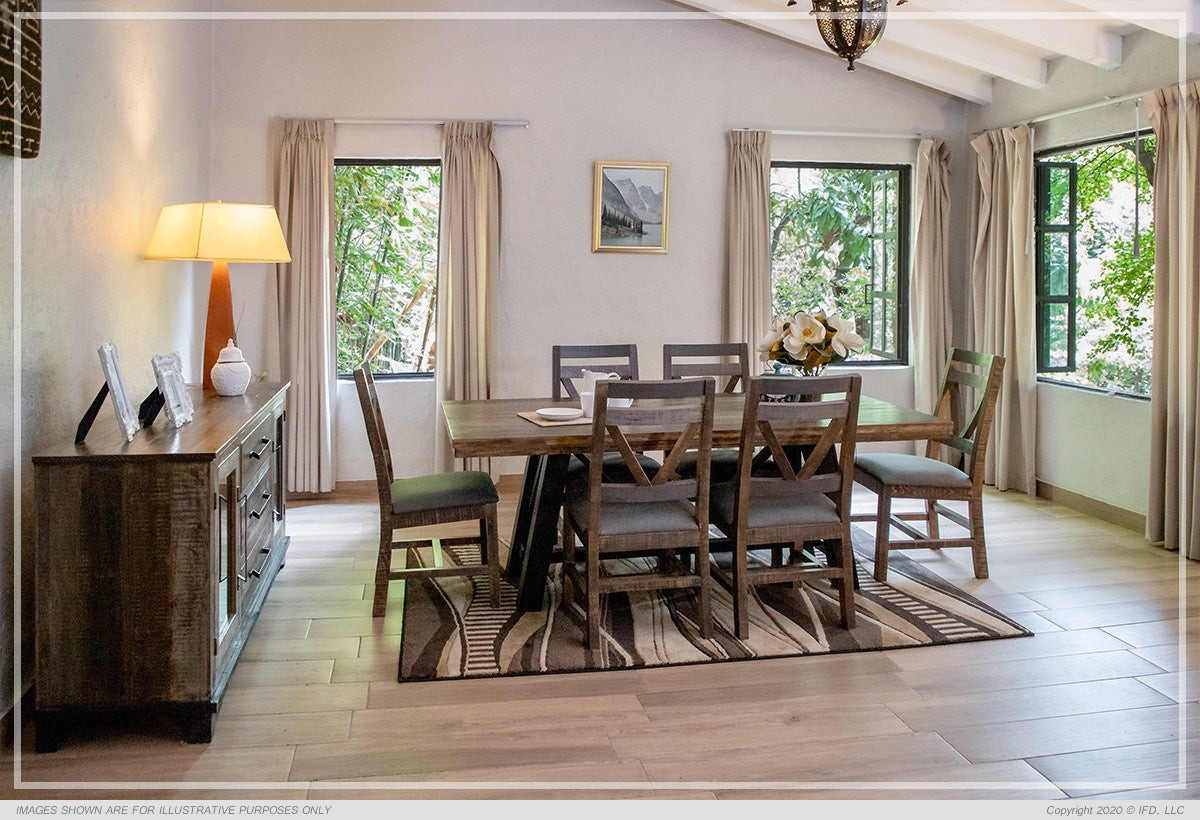 Loft Brown Dining Table — alternate view 4