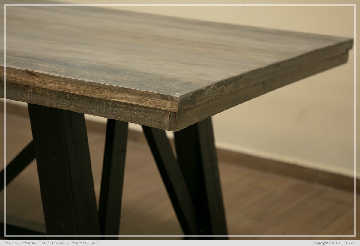 Loft Brown Dining Table — alternate view 6