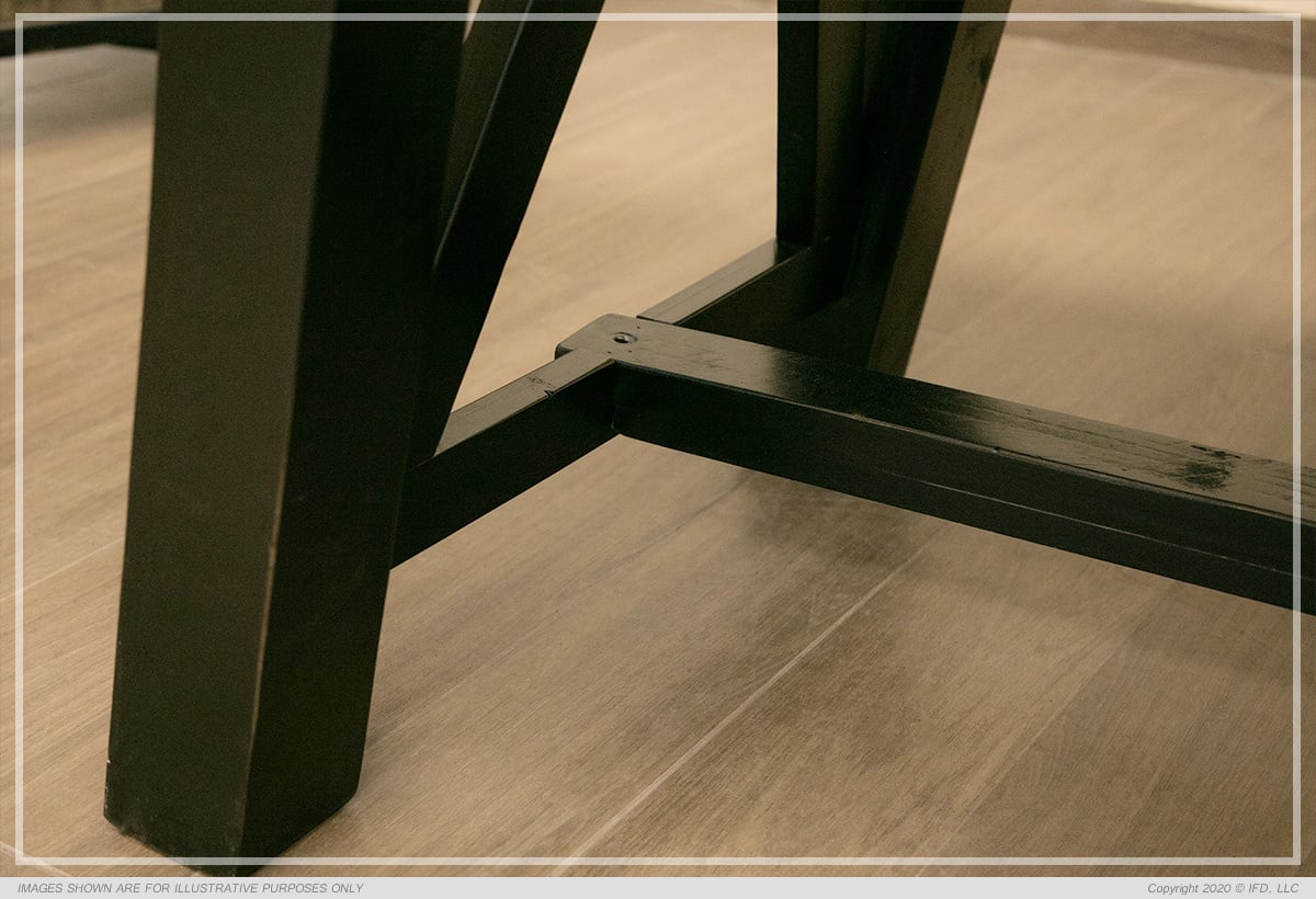 Loft Brown Dining Table — alternate view 7