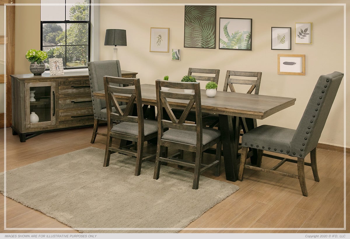 Loft Brown Upholstered Chair