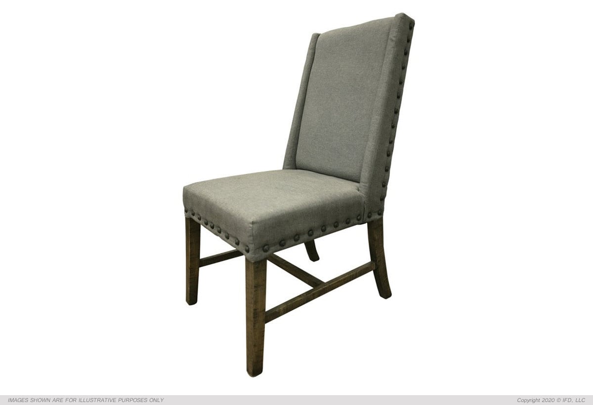 Loft Brown Upholstered Chair — alternate view 2