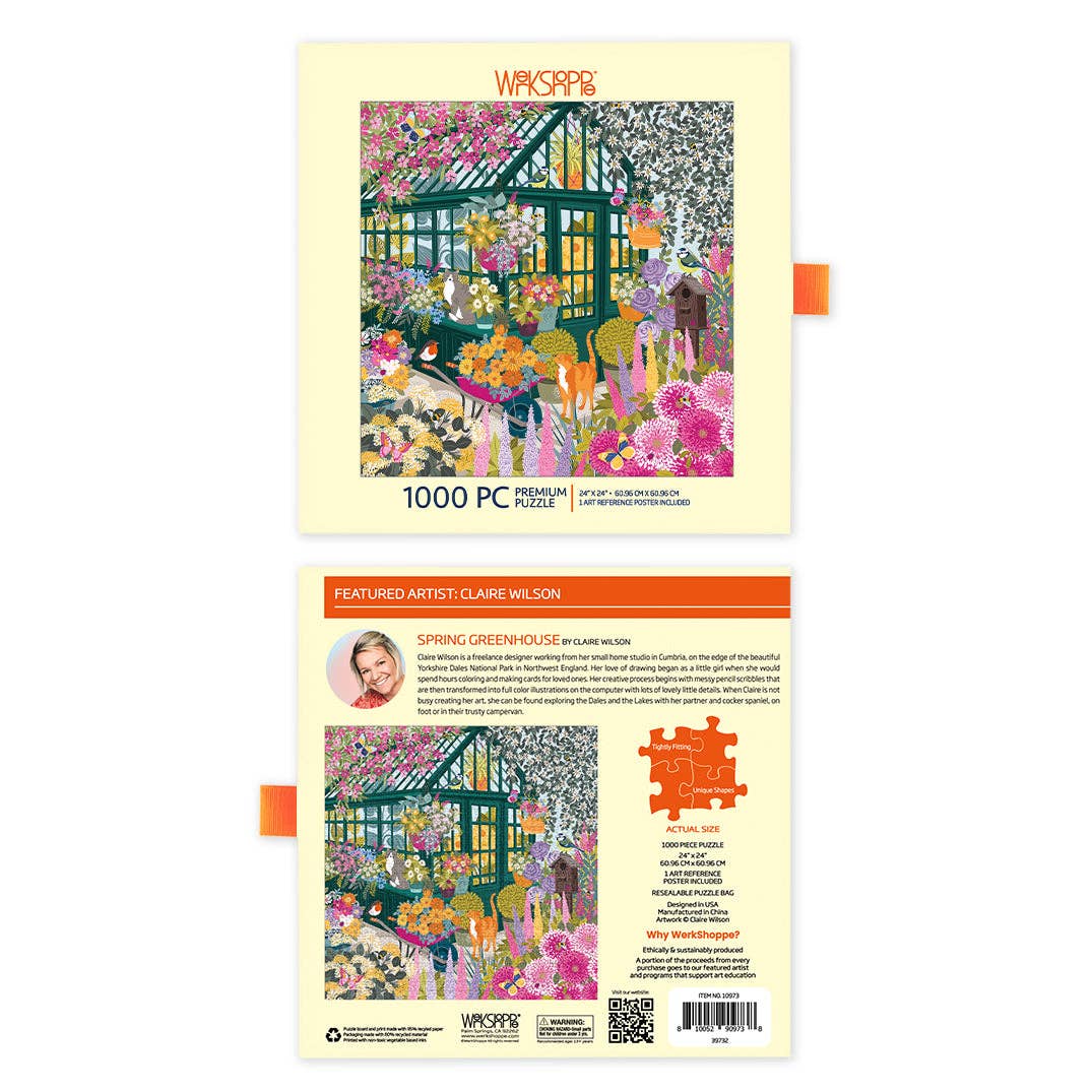 Spring Greenhouse 1000 Piece Puzzle — alternate view 4