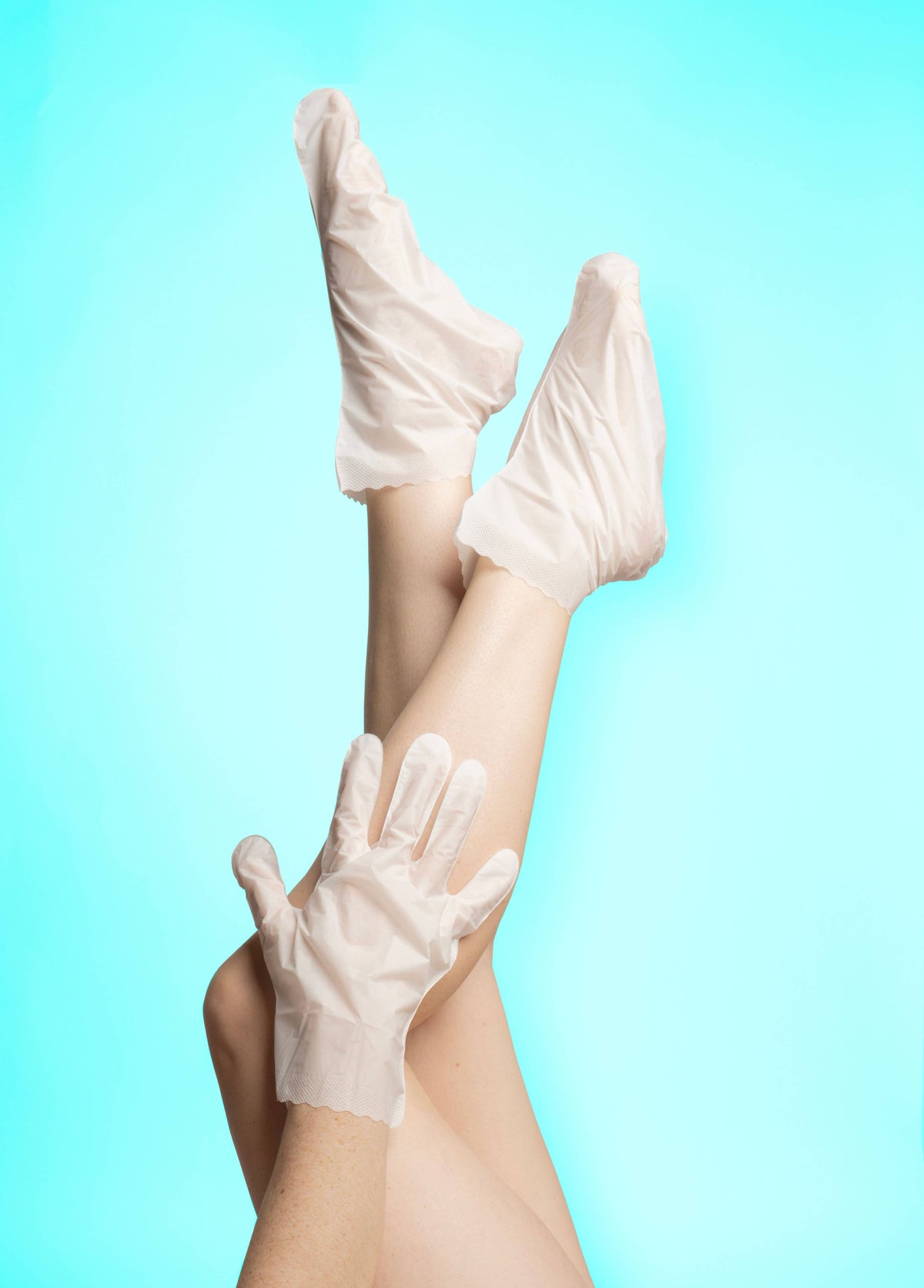 Lemon Lavender Smooth It Over Hydrating Hand & Foot Masks As — alternate view 3