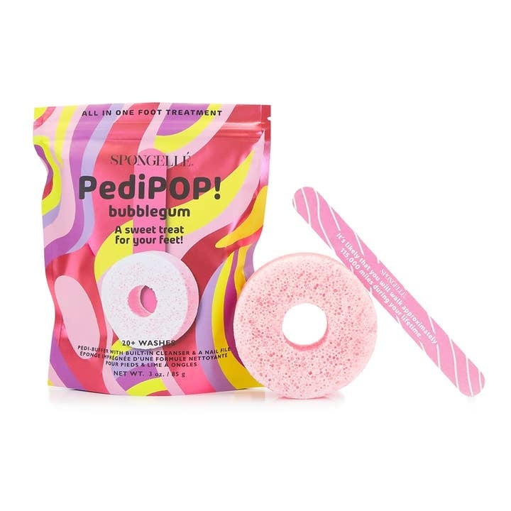 Bubblegum Pedipop Pedi Buffer & Nail File — alternate view 2