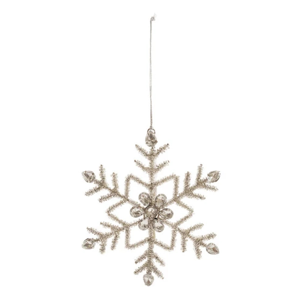 Bead Snowflake Ornaments — alternate view 6