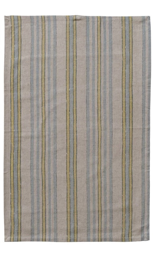 Cotton Linen Printed Tea Towel