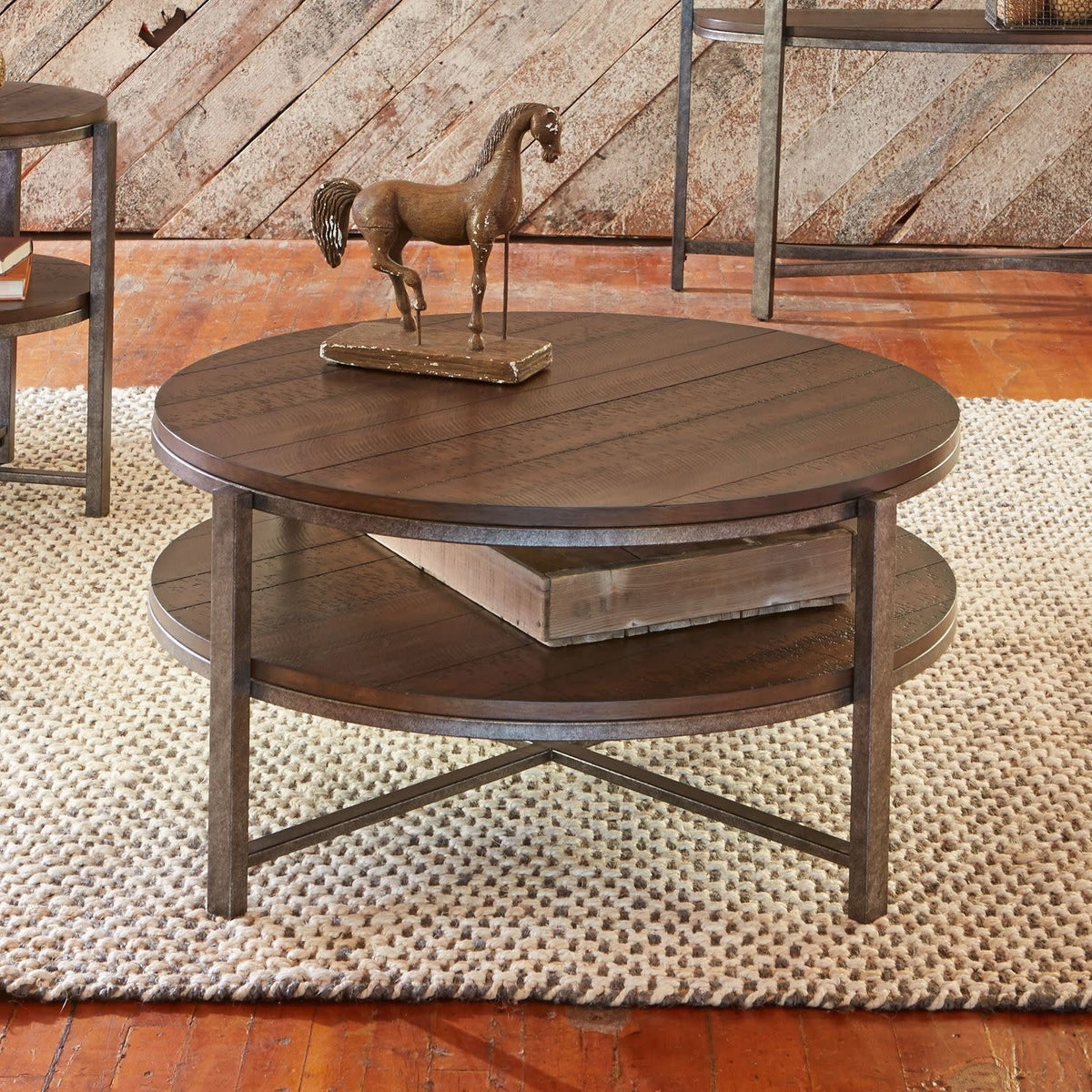 Breckinridge Round Cocktail Table — alternate view 3