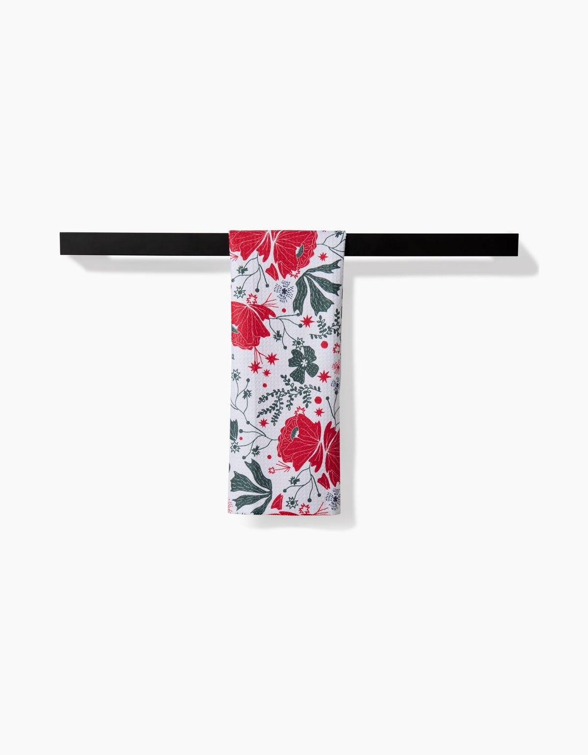 Poinsettia Bramble Bar Towel — alternate view 2