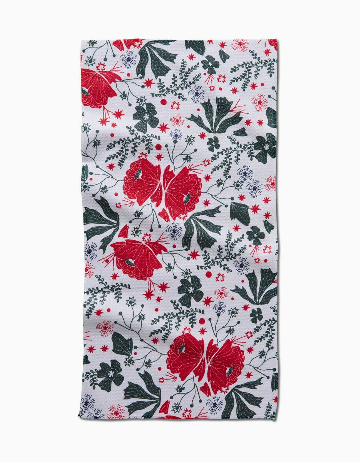 Poinsettia Bramble Bar Towel — alternate view 3