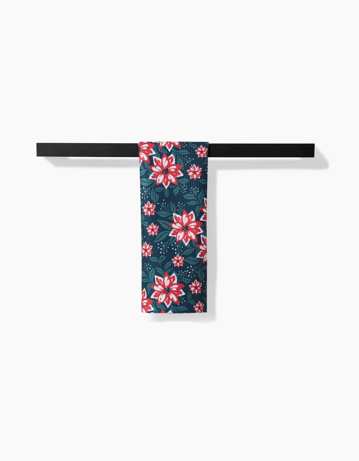 Poinsettia Garden Bar Towel — alternate view 2