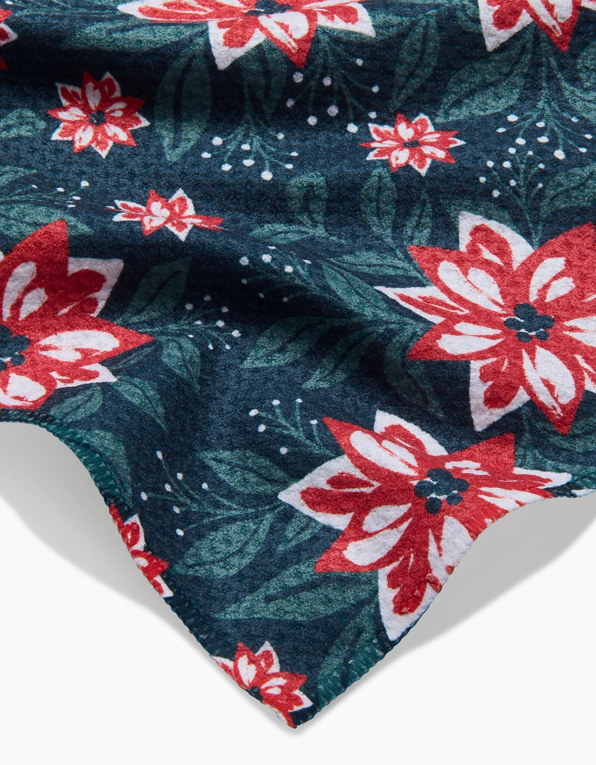 Poinsettia Garden Bar Towel — alternate view 4
