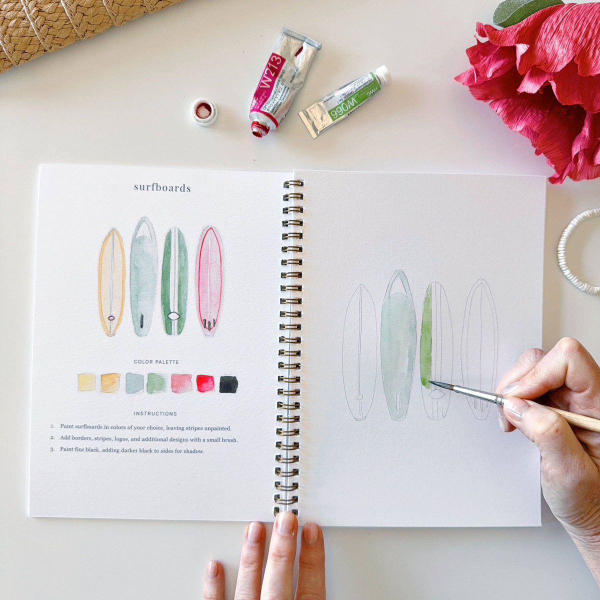Tropical Watercolor Workbook — alternate view 4