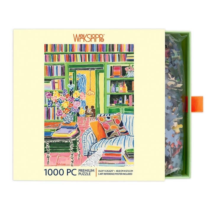 Books & Bouquets 1000 Piece Puzzle — alternate view 3