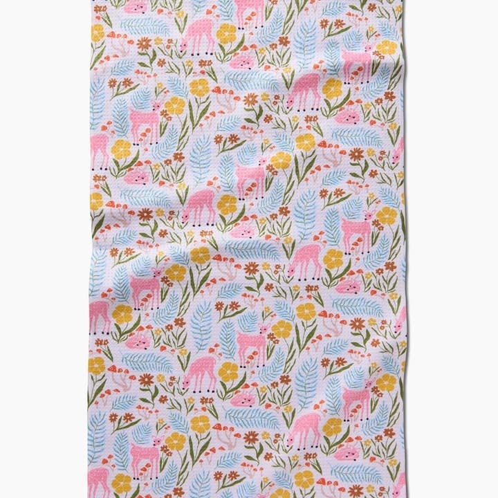Fern and Fawn Tea Towel — alternate view 3