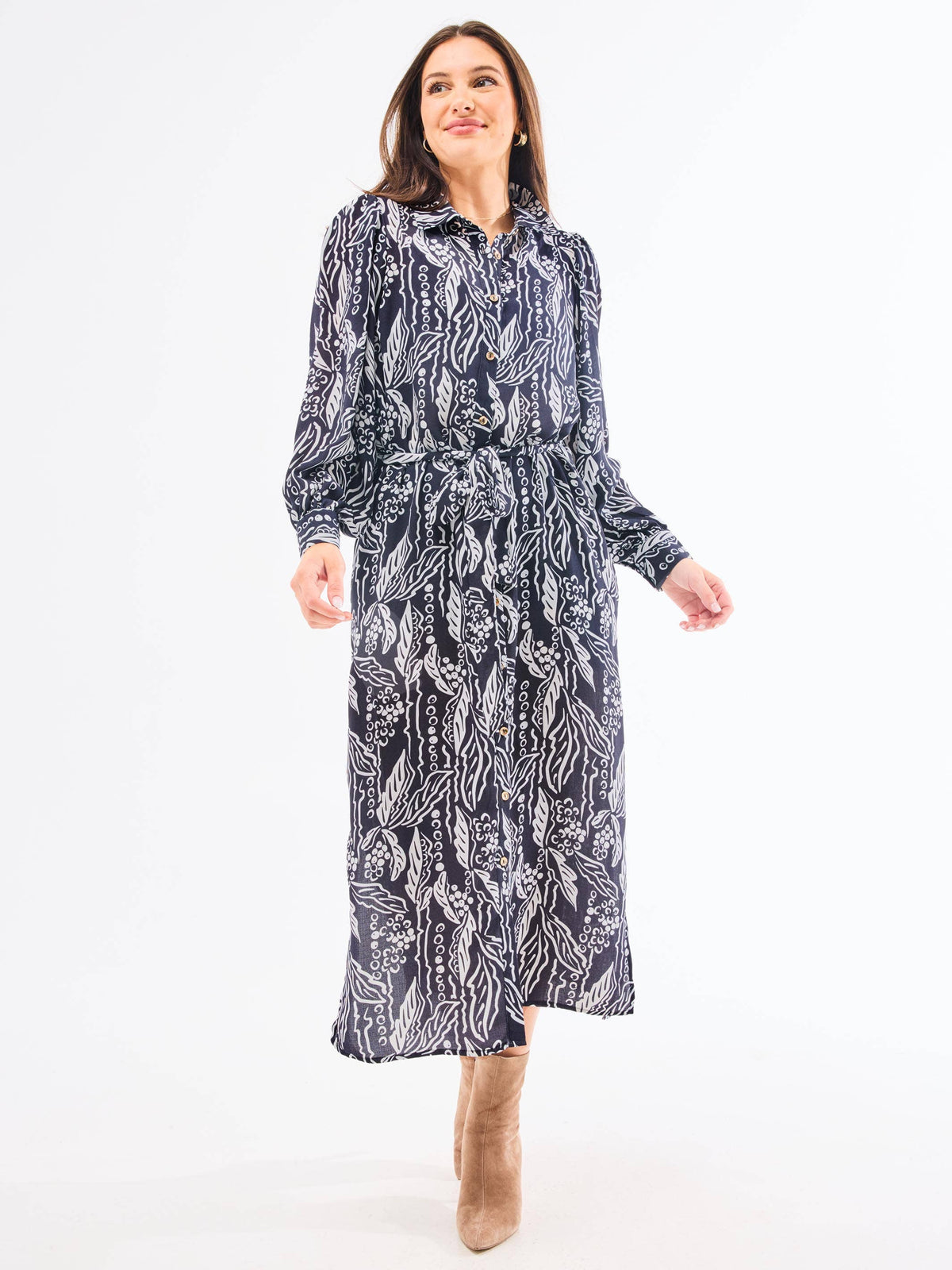 Ava Dress | After Midnight Black
