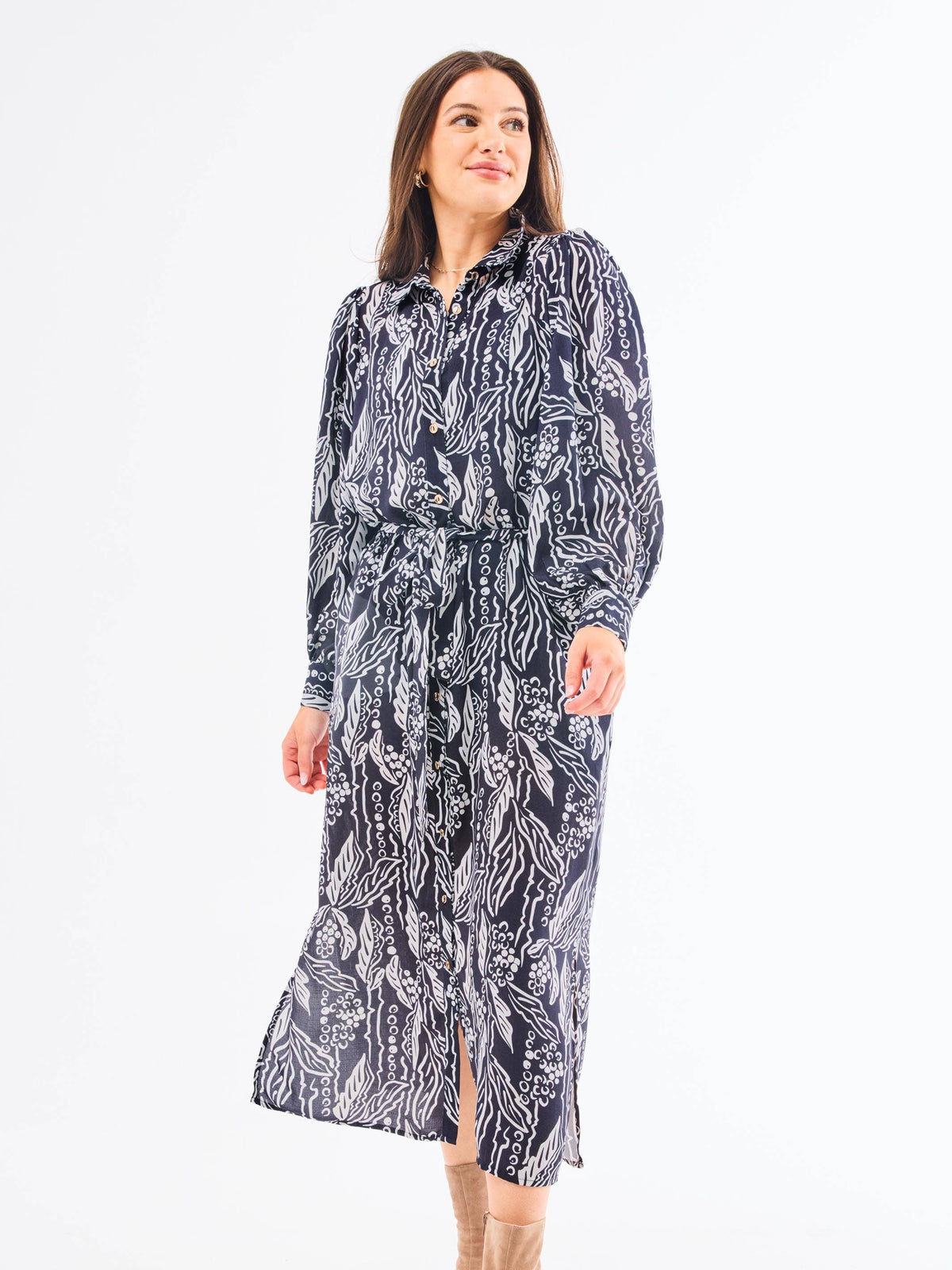 Ava Dress | After Midnight Black — alternate view 6