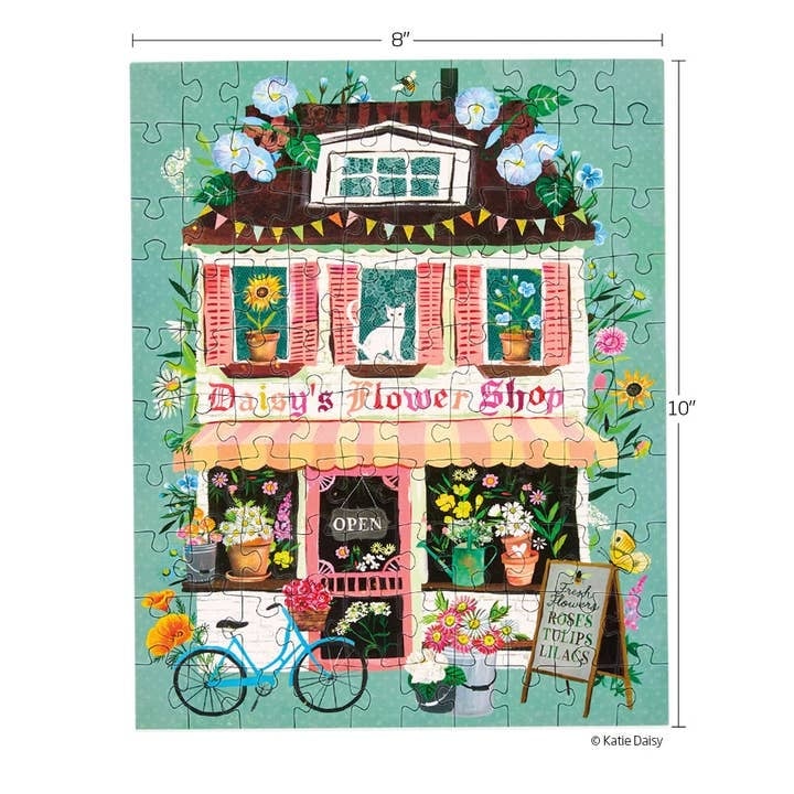 Daisy's Flower Shop 100 Piece Puzzle Snax — alternate view 3