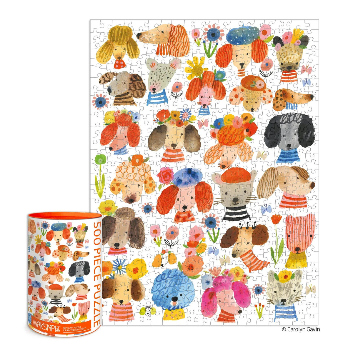 Dog Eared 500 Piece Puzzle — alternate view 2