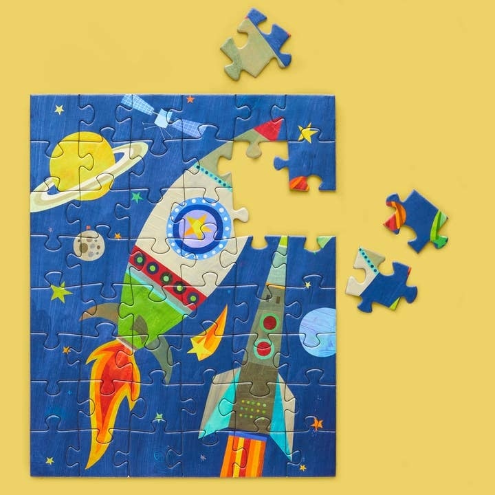 Outer Space | 48 Piece Kids Puzzle Snax — alternate view 2