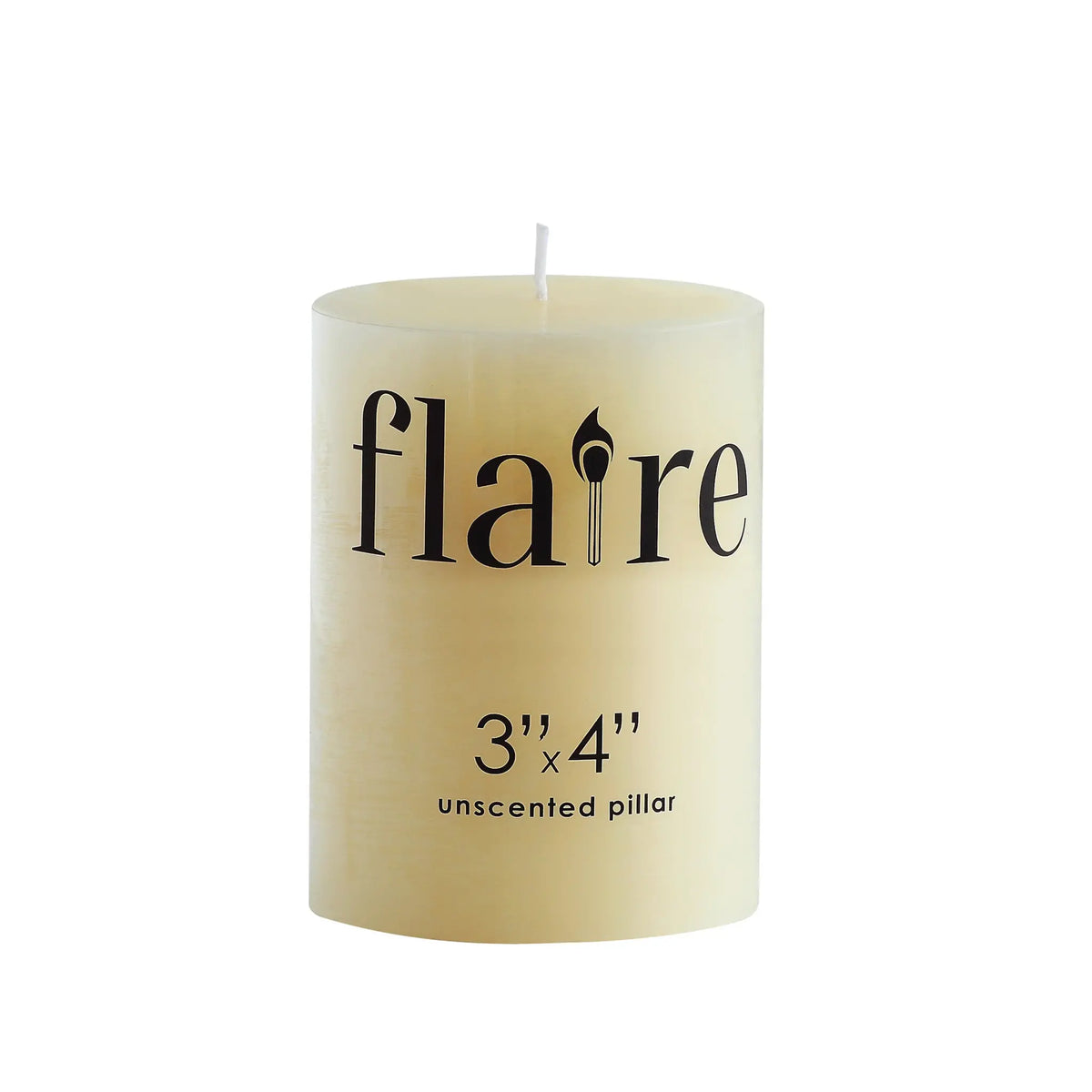 Unscented Pillar Candle — alternate view 2