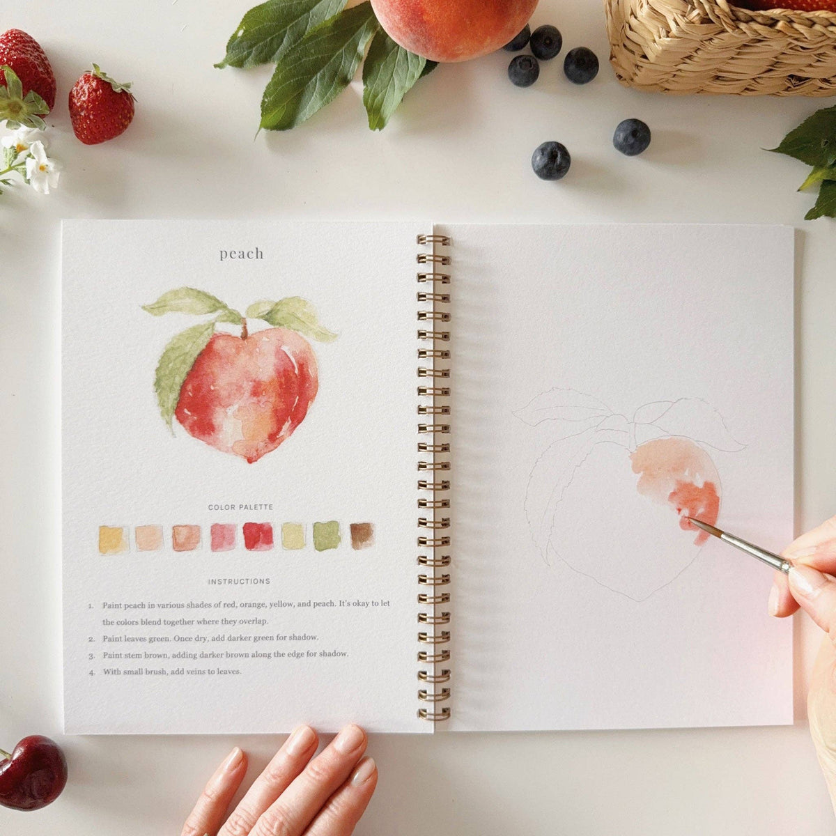 Fruit Watercolor Workbook — alternate view 5
