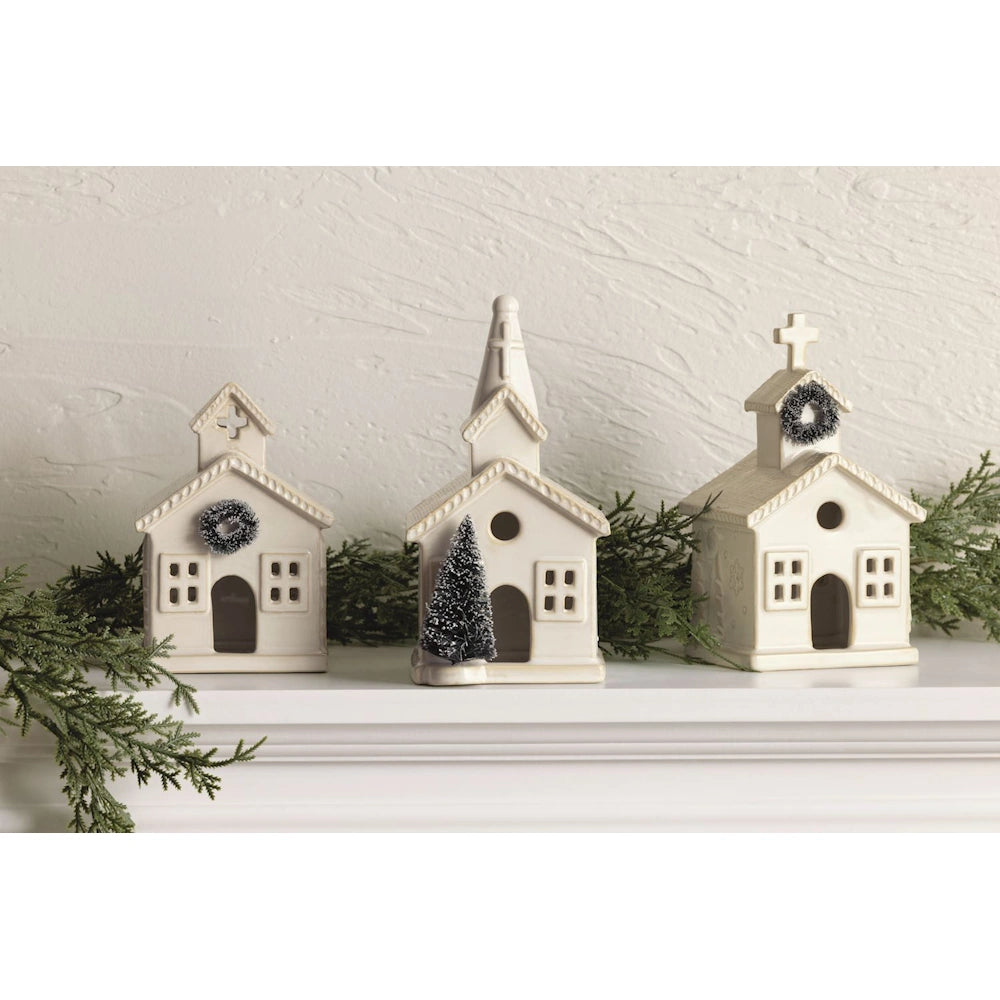 Ceramic Church Sitter — alternate view 2