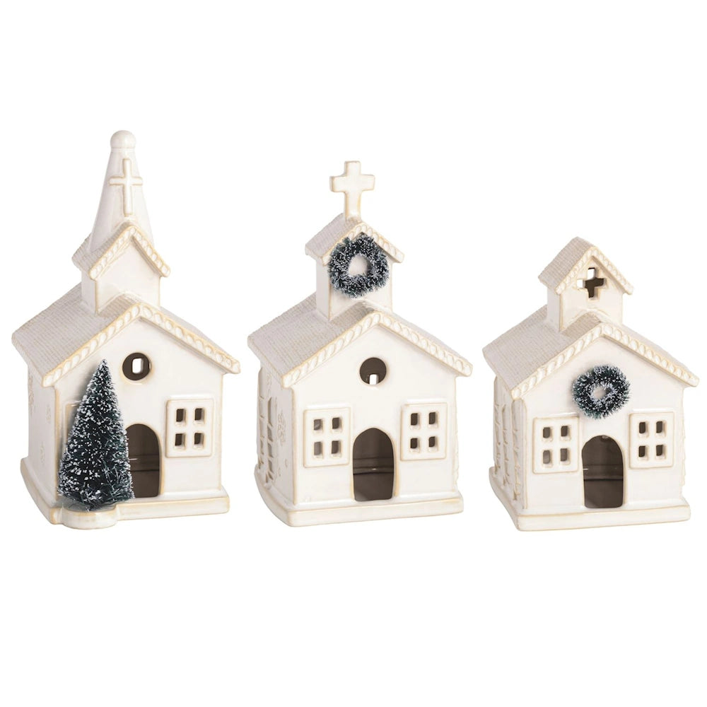 Ceramic Church Sitter — alternate view 3