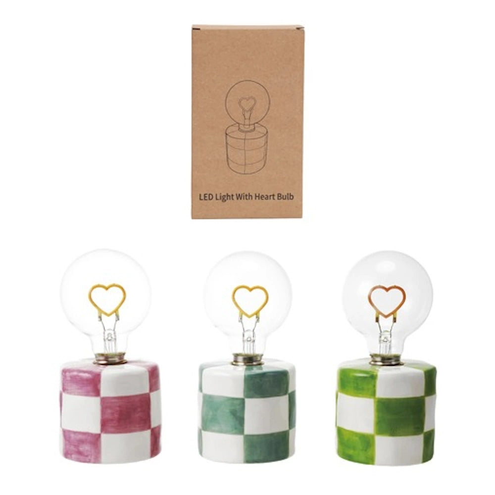 Ceramic LED Light with Pattern — alternate view 3