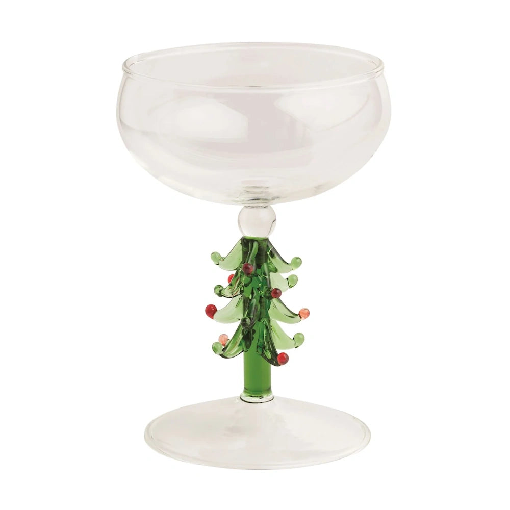 Christmas Coupe Glass — alternate view 3