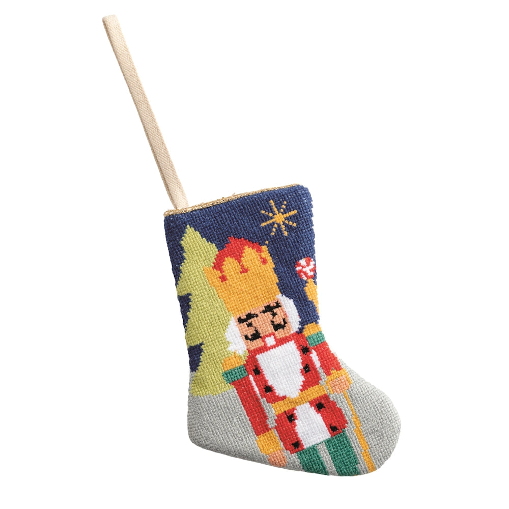 Christmas Mini Needlepoint Stockings — alternate view 3