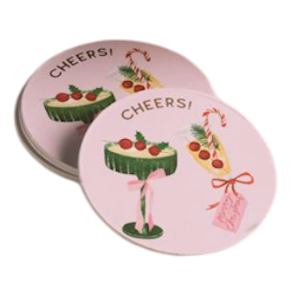 Christmas Paper Coaster Set — alternate view 4