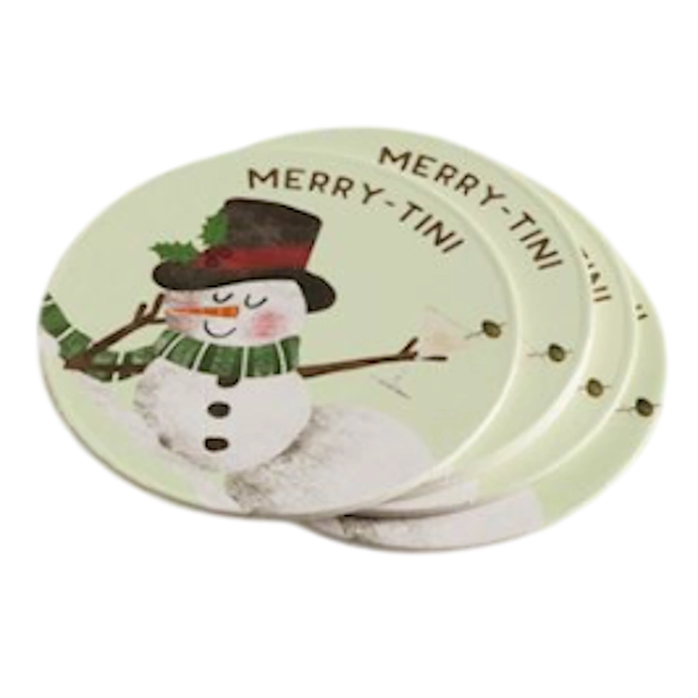 Christmas Paper Coaster Set — alternate view 7