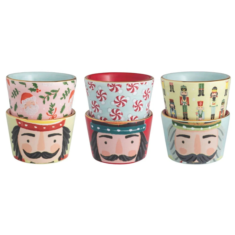 Christmas Pattern Tidbit Set