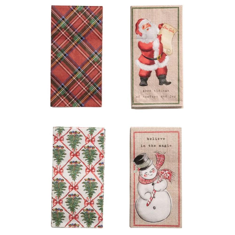 Christmas Powder Room Napkins