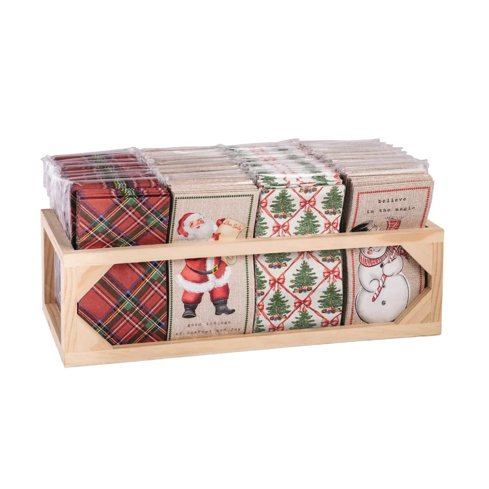Christmas Powder Room Napkins — alternate view 2