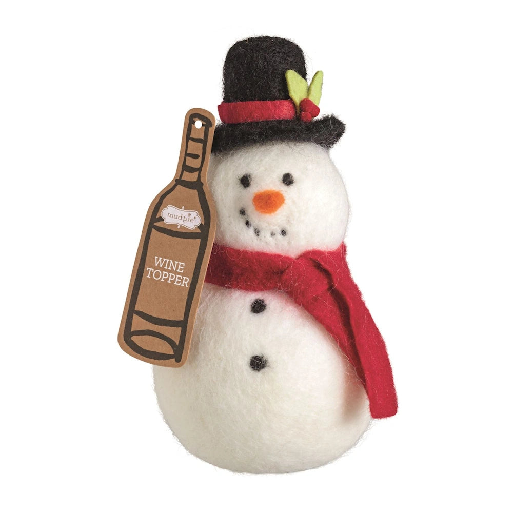 Christmas Wine Toppers — alternate view 3