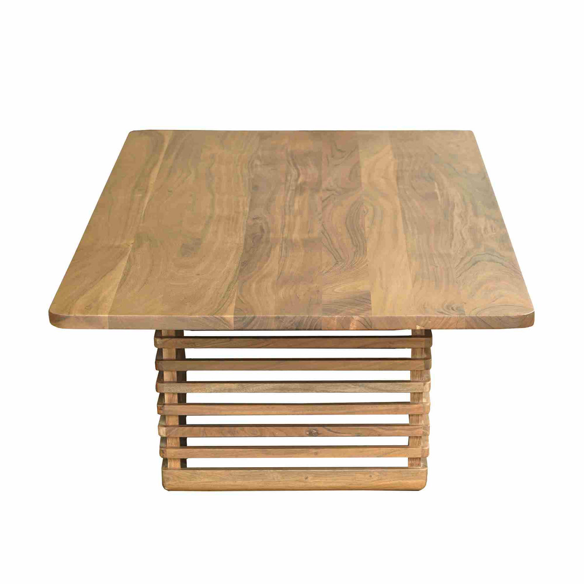 Modern Weaved Coffee Table — alternate view 3