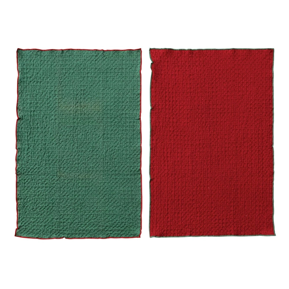 Cotton Waffle Weave Tea Towels