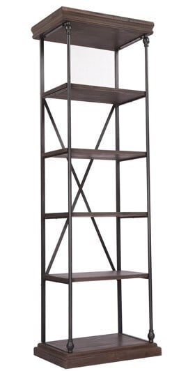Covington Small Etagere 24 x 17 x 77" — alternate view 2