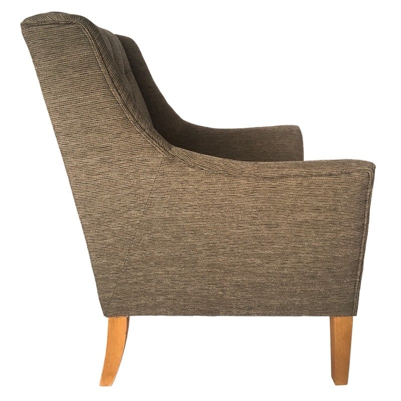 Andover Upholstered Button Tufted Arm Chair — alternate view 3