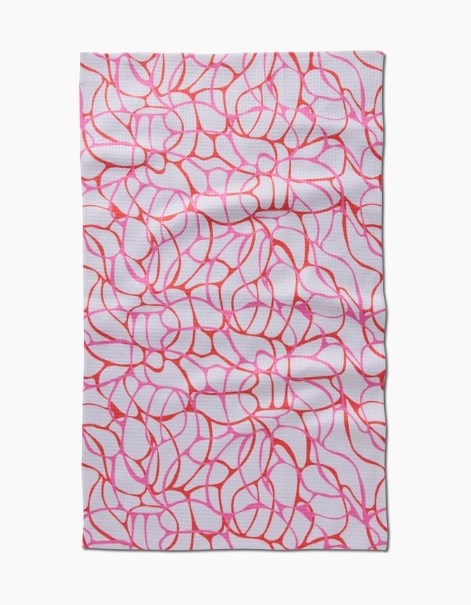 Bubble Abstract Tea Towel — alternate view 3