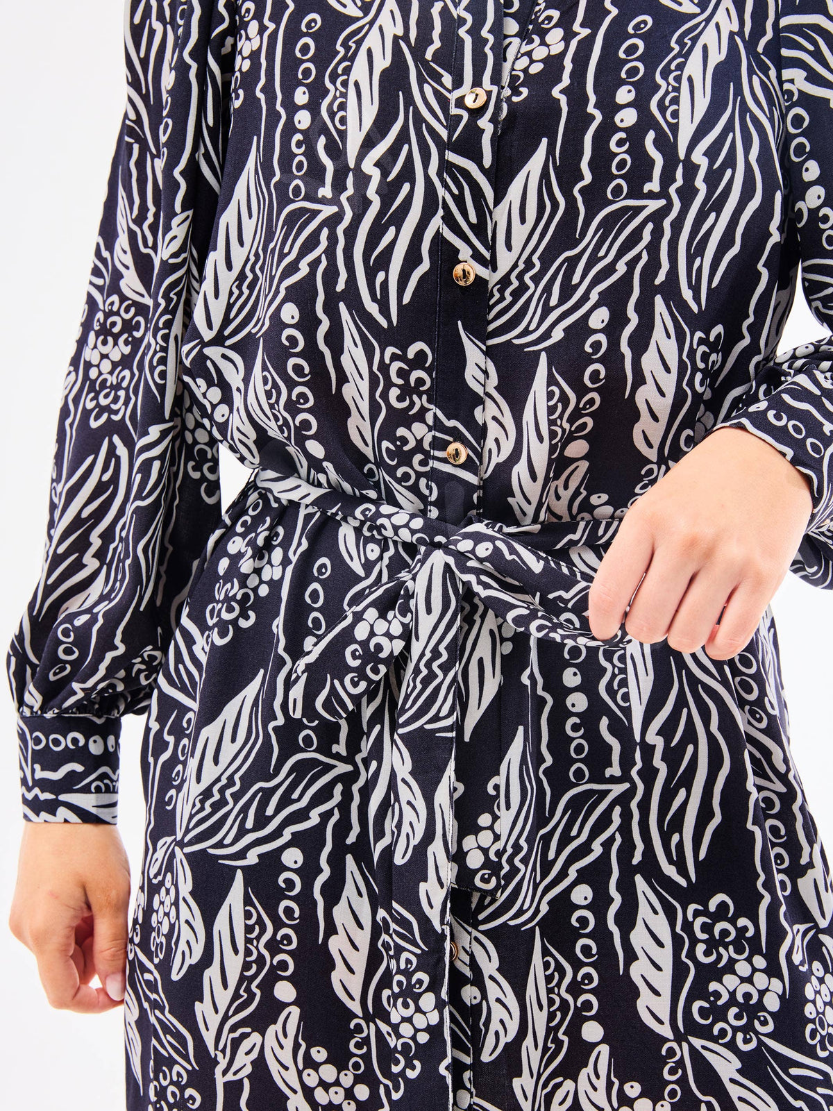 Ava Dress | After Midnight Black — alternate view 5