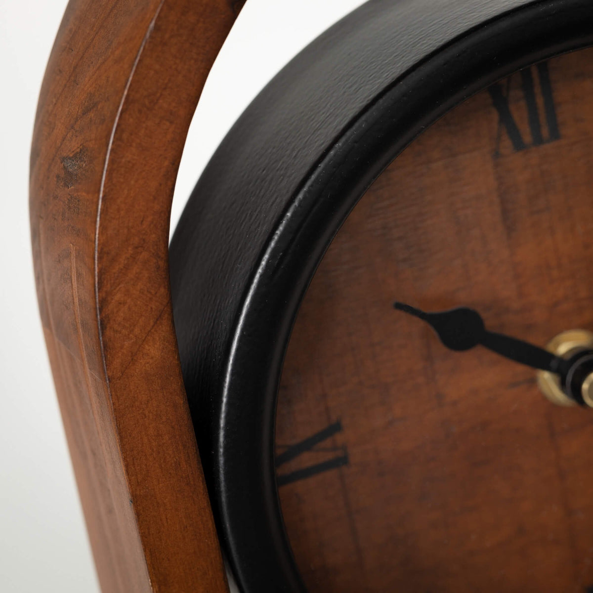Arched Wood Framed Desk Clock — alternate view 3