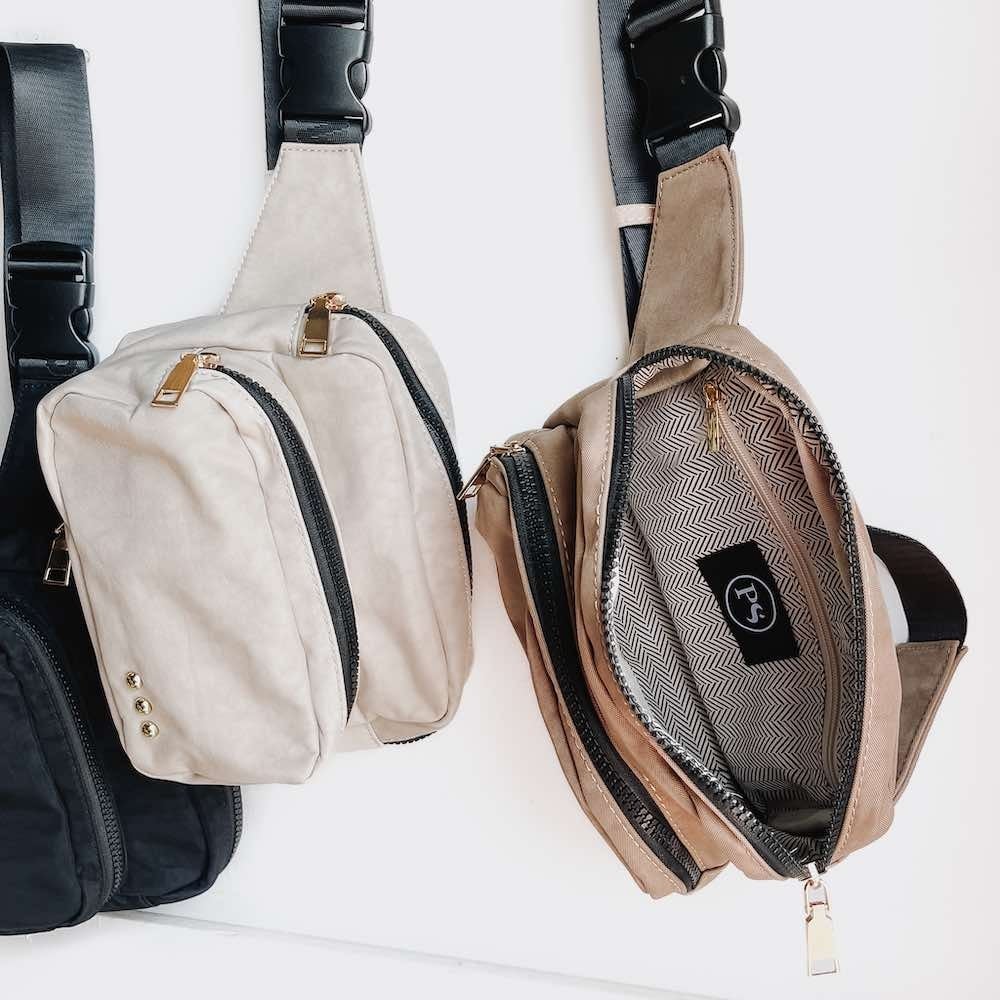Tuscany Sling Bag - Khaki — alternate view 2