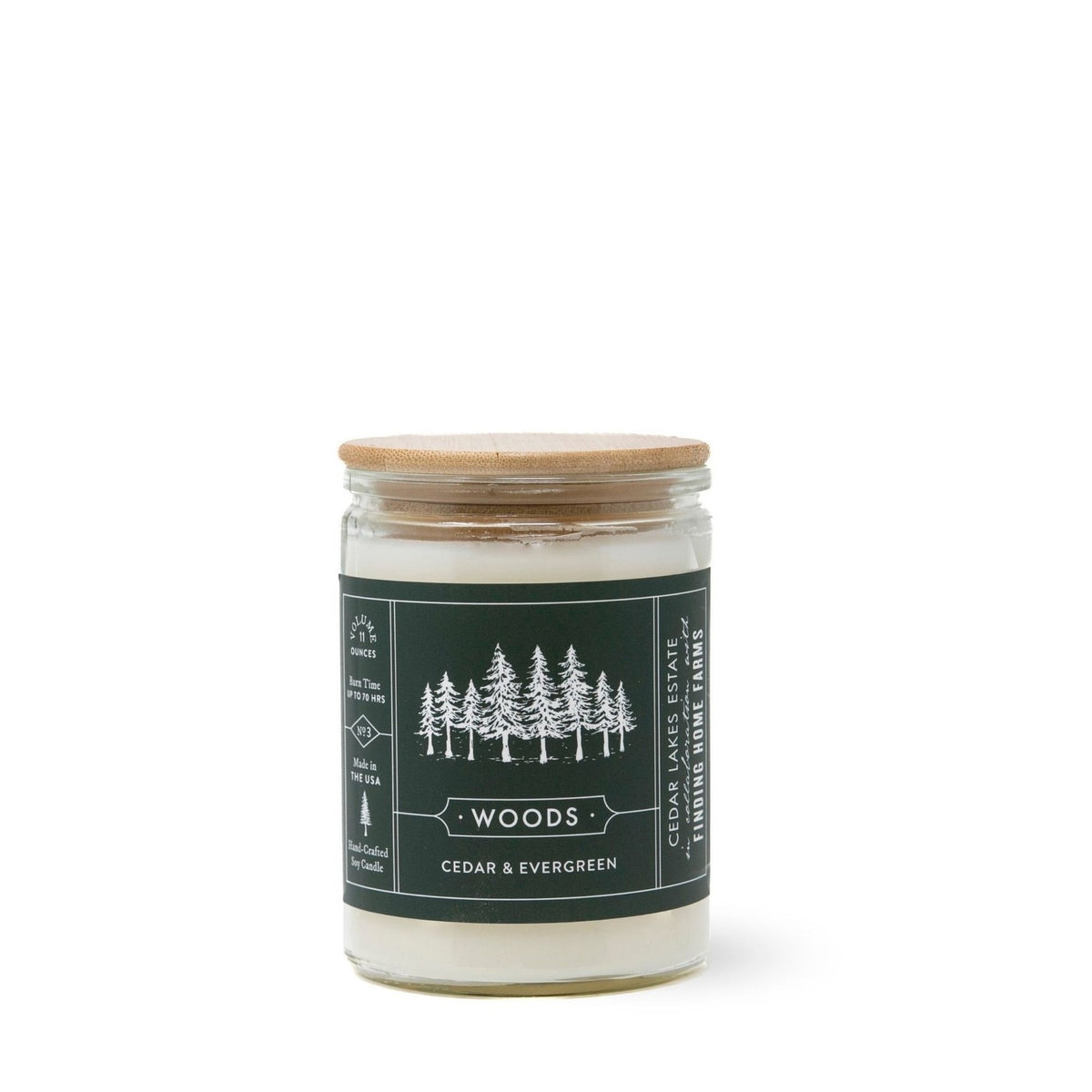 Soy Candle, Woods, Woody Scent