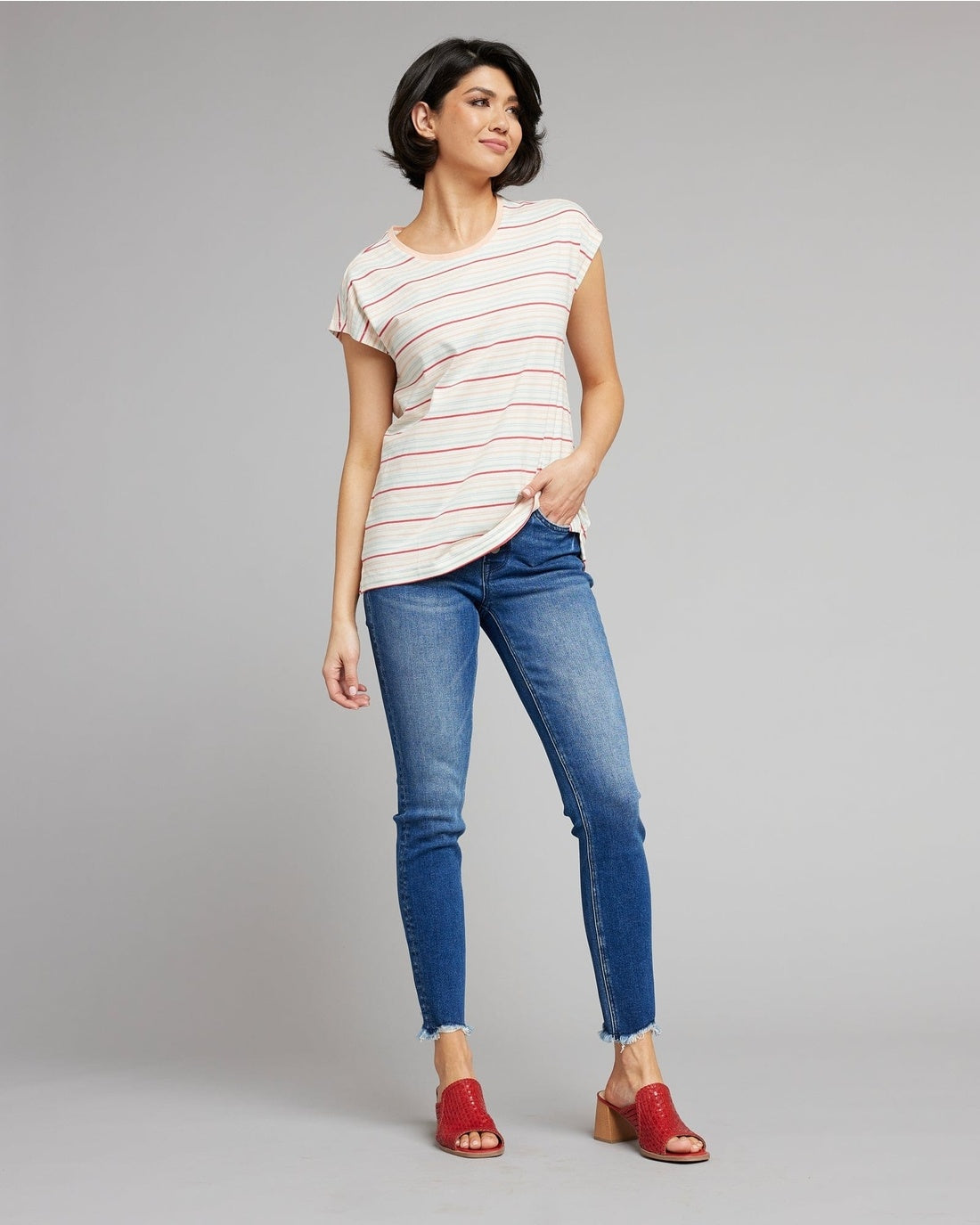 Indy Stripe Tee — alternate view 3