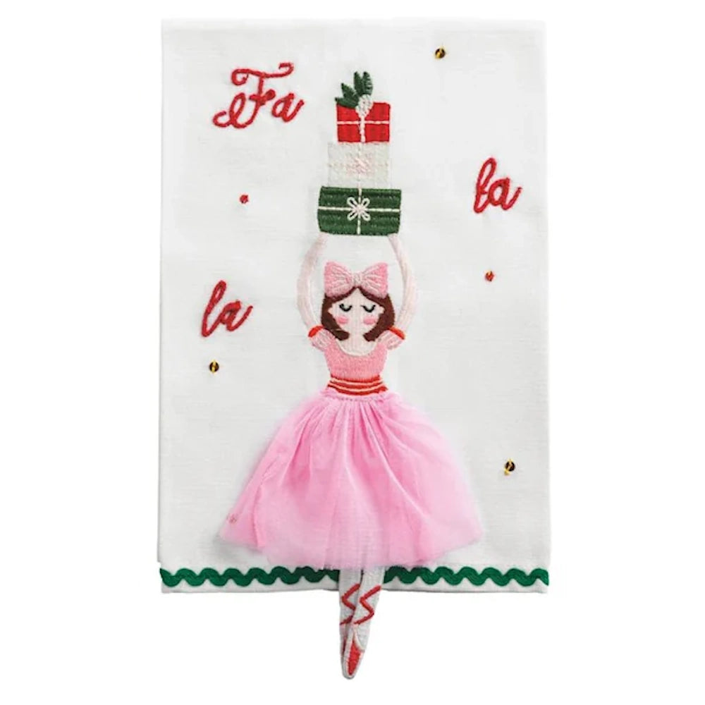 Dangle Leg Embroidery Hand Towels — alternate view 4